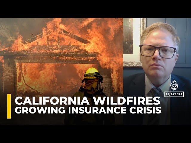 ⁣California's insurance crisis deepens amid growing wildfire threats