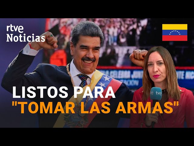 ⁣VENEZUELA: MADURO RETA a quienes DEFIENDAN una INTERVENCIÓN INTERNACIONAL en el PAÍS | RTVE Noticias