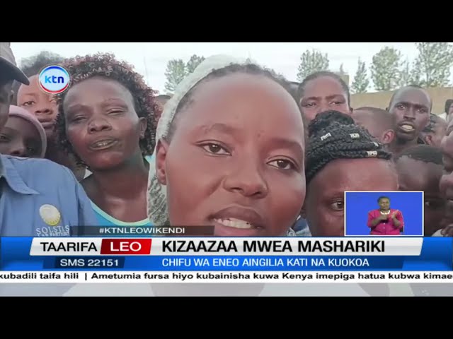 ⁣Maafisa wa DCI wavamiwa na wakazi wa Mwea Mashariki