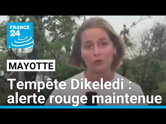 ⁣Tempête Dikeledi : alerte rouge maintenue jusqu'à lundi soir à Mayotte • FRANCE 24