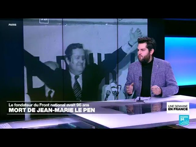 ⁣Mort de Jean-Marie Le Pen: réactions contrastées au sein de la classe politique. • FRANCE 24