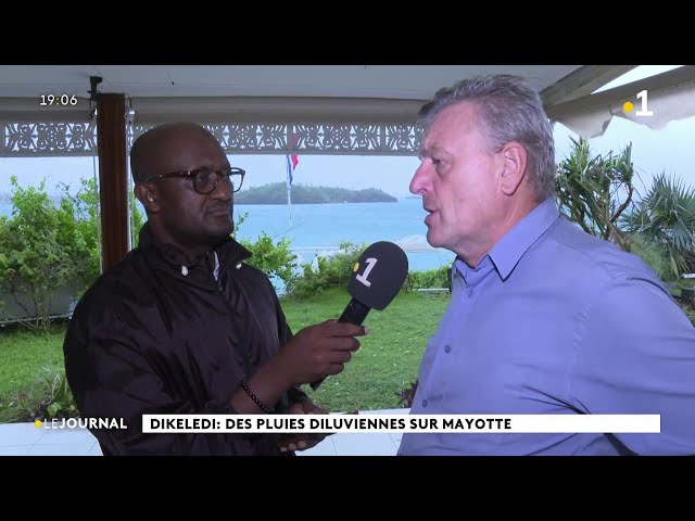 ⁣#Dikeledi : Le préfet de Mayotte François Xavier Bieuville maintient l'alerte rouge cyclonique