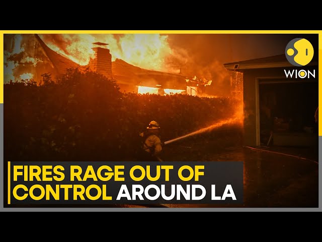 ⁣California Wildfires: Death Toll Rises To 16 In Los Angeles Fires | World News | WION