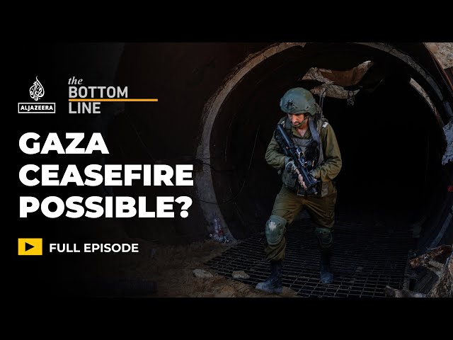 ⁣Could Israel be planning a Gaza ‘ceasefire’ for optics only? | The Bottom Line