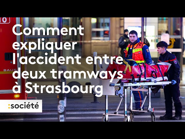 ⁣Strasbourg : comment expliquer l’accident entre deux tramways ?