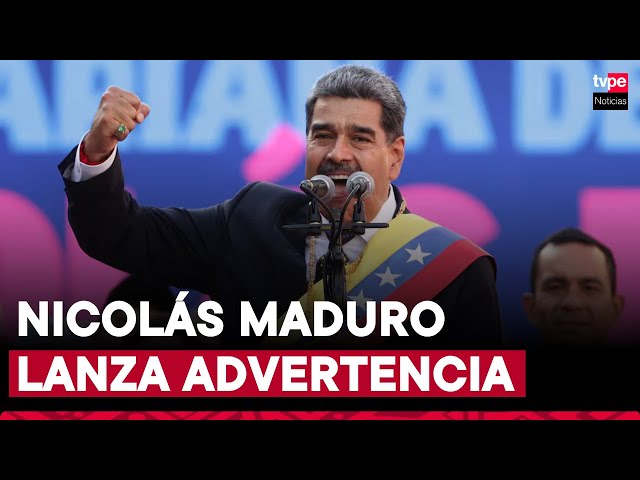 ⁣Maduro dice que se prepara con Cuba y Nicaragua para “tomar las armas” ante eventual intervención