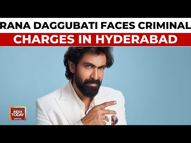 ⁣Telugu Actor Rana Daggubati And Family Booked For Deccan Kitchen Hotel Demolition | India Today