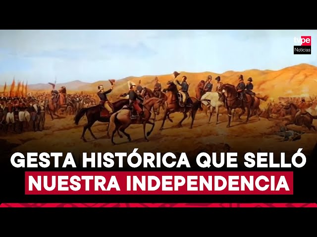 ⁣La historia de la batalla de Ayacucho revive 200 años después: así fue su escenificación