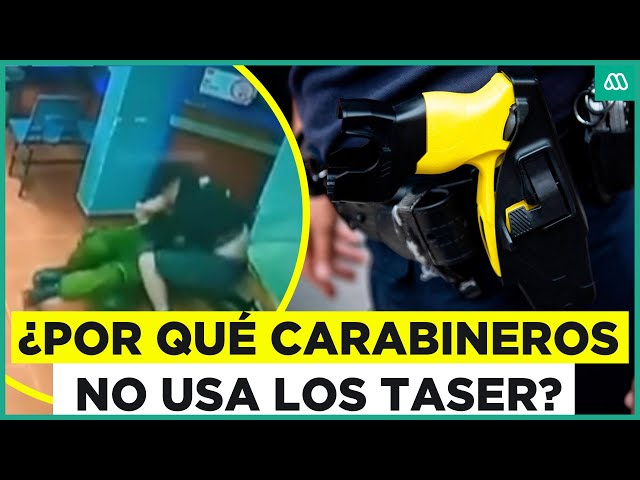 ⁣Más de un año y medio de tramitación: Piden autorizar uso de Taser para Carabineros