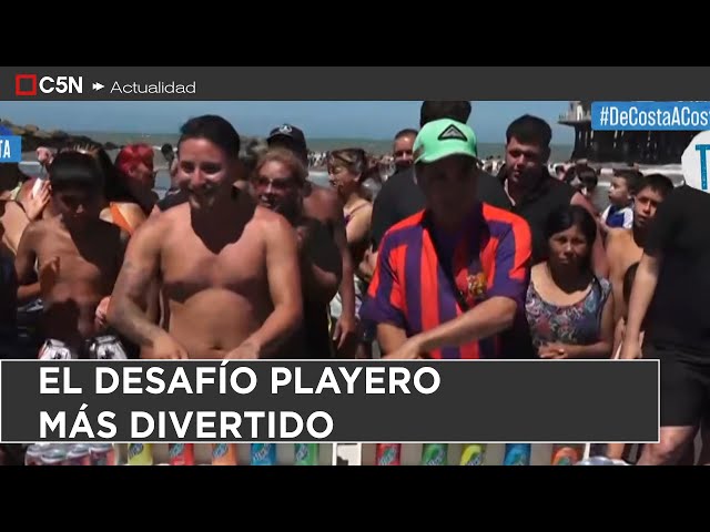 ⁣De COSTA a COSTA: el DESAFÍO PLAYERO más DIVERTIDO