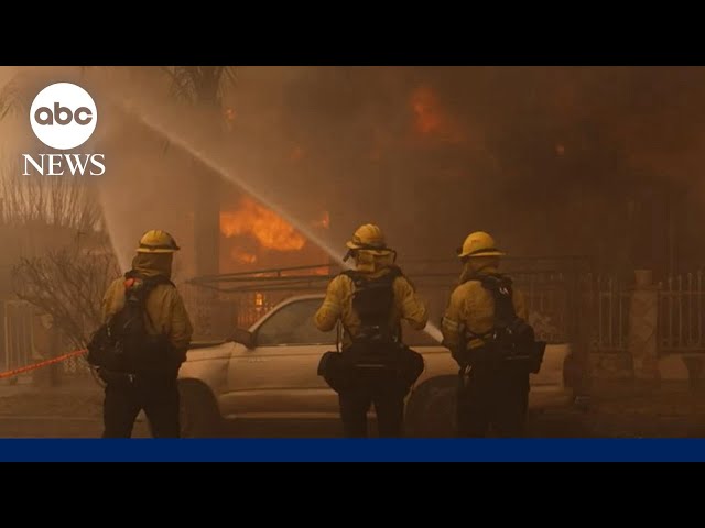 ⁣California wildfires can take a mental health toll on first responders