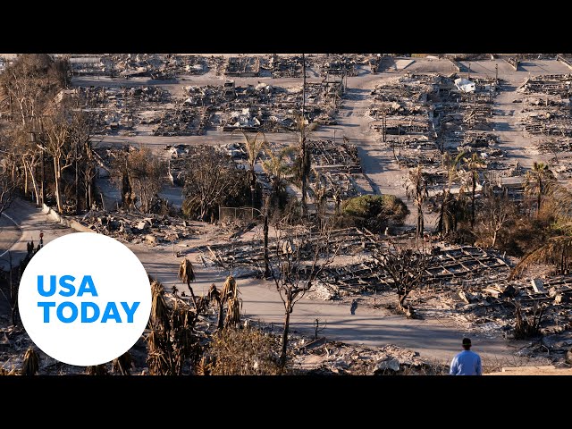 ⁣Los Angeles wildfires by the numbers, officials give updates | USA TODAY