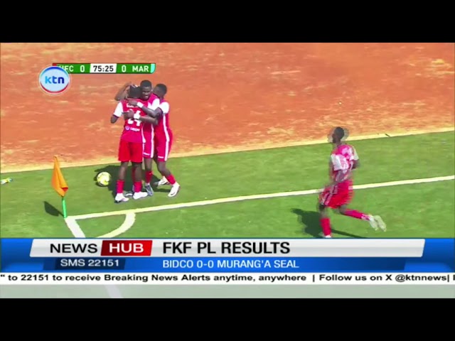 BIDCO draws with Murang'a seal in the FKF PL