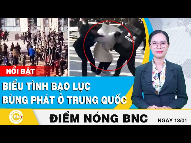 ⁣Điểm nóng BNC: Israel tăng tốc sản xuất bom hủy diệt; Biểu tình bạo lực bùng phát ở Trung Quốc