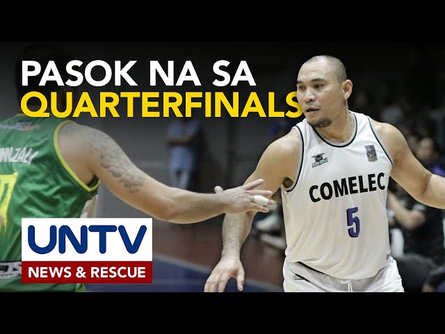 Comelec Vanguards pasok na sa quarterfinals matapos talunin ang GSIS Furies