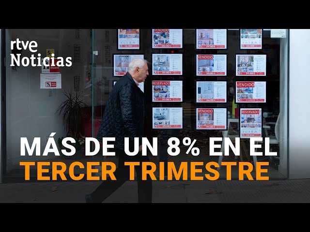 ⁣VIVIENDA: Su PRECIO SUBE en ESPAÑA más del DOBLE que la MEDIA de la UNIÓN EUROPEA | RTVE Noticias