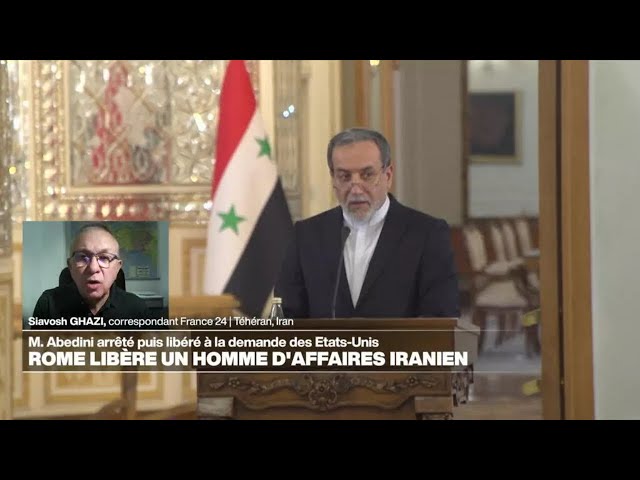 ⁣Téhéran annonce la "libération et le retour" d'un Iranien détenu en Italie • FRANCE 2