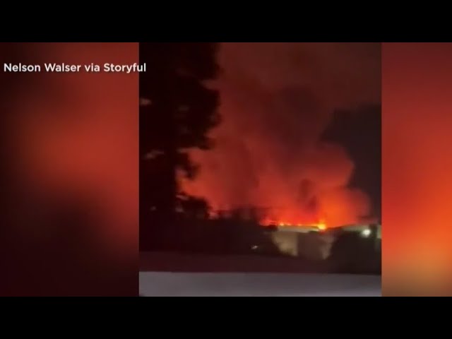 ⁣Firefighters continue battling Los Angeles wildfires