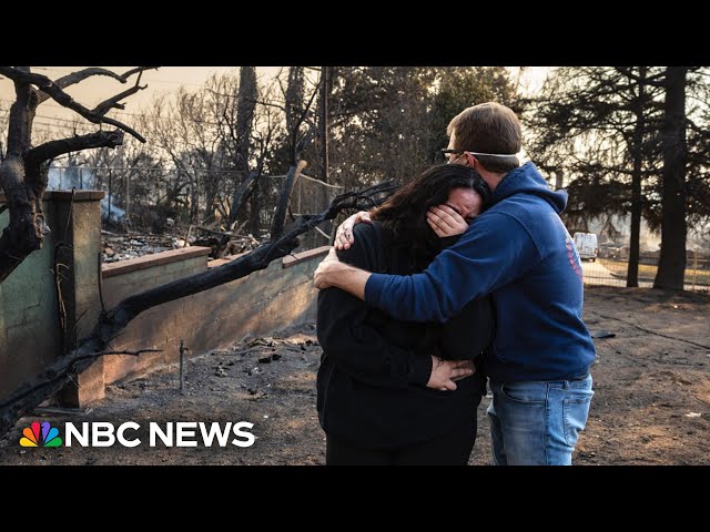 ⁣Frustration grows as families wait to return home and some are finding faith after the fires