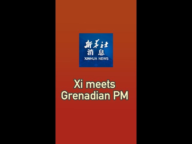 ⁣Xinhua News | Xi meets Grenadian PM