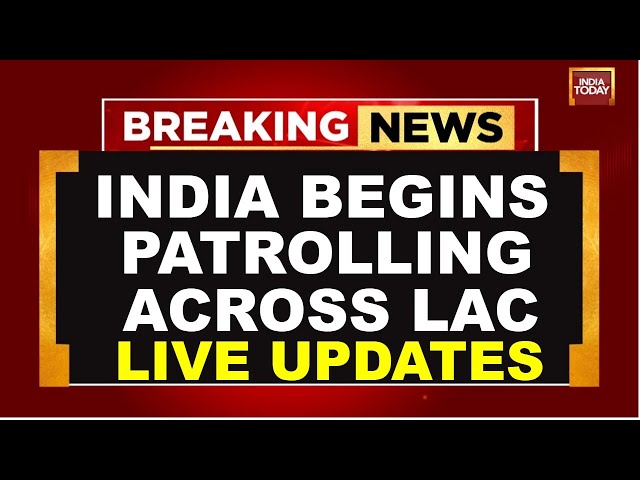 ⁣India-China Border News LIVE: Patrolling Begins Along India-China Border 4Years After Galwan Clashes