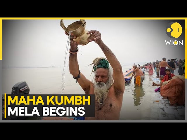 ⁣Maha Kumbh Mela 2025: Sangam Draws 60 Lakh Devotees As 45-day-event Begins Today | WION EXCLUSIVE