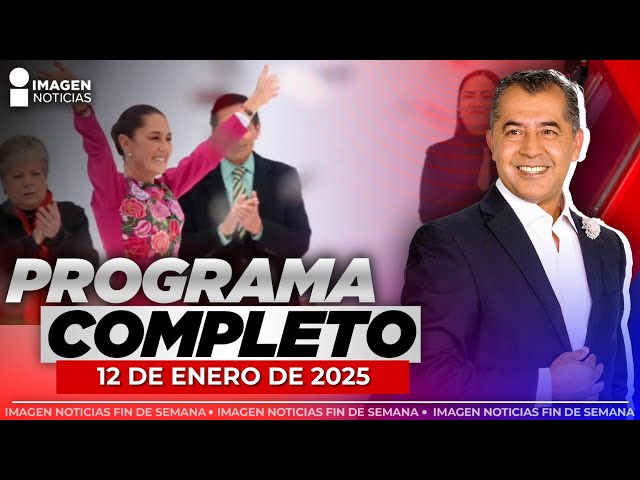 ⁣Imagen Noticias Fin de Semana con Enrique Sánchez | Programa completo 12 de enero de 2025