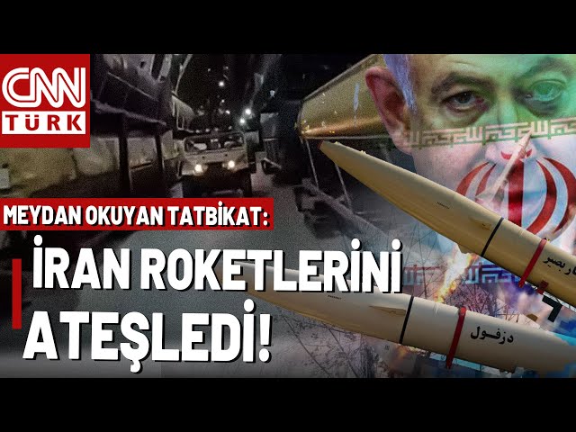 ⁣İsrail ve ABD Bayrağını Çiğnedi! İran'dan Meydan Okuyan "İktidar-1403" Tatbikatı...