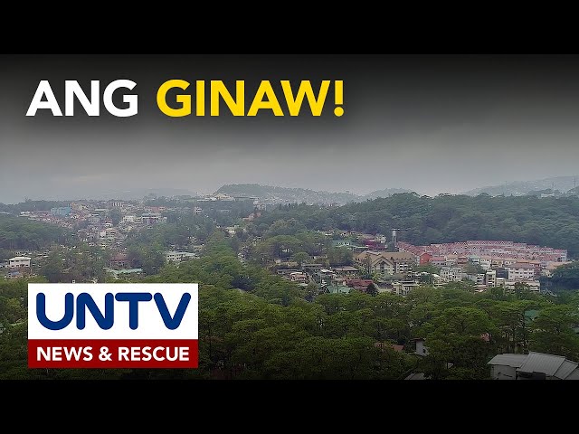 ⁣Pinakamababang temperature sa Baguio ngayong 2025, naitala sa 13.8 °C