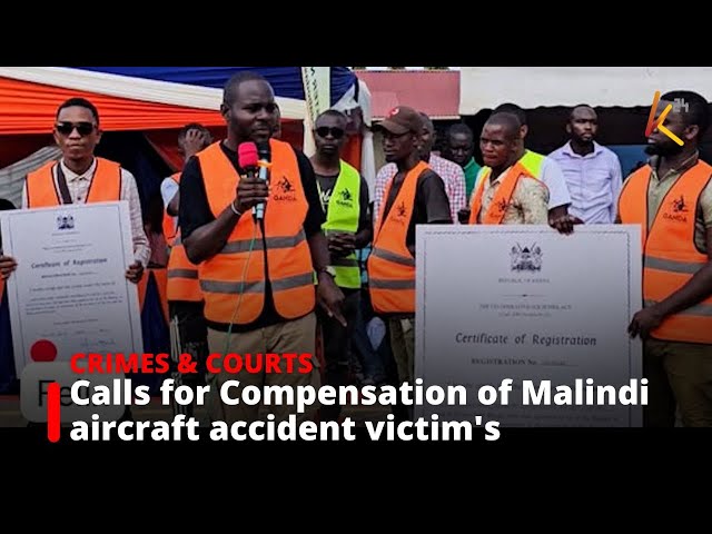 ⁣Calls for Compensation of Malindi aircraft accident victim's