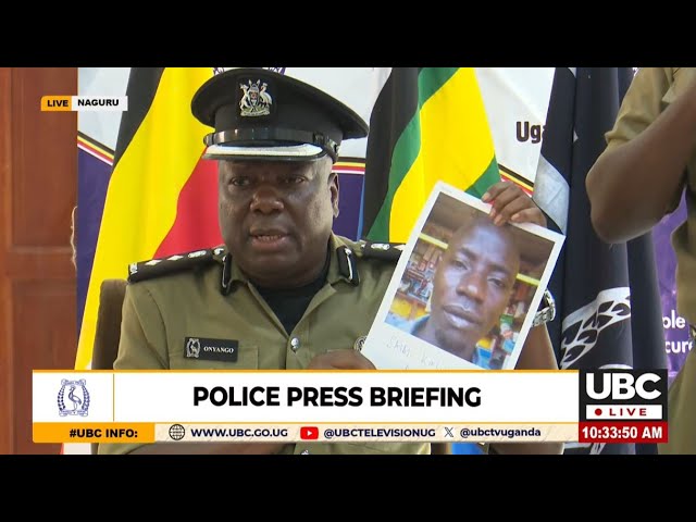 ⁣POLICE PRESS BRIEFING: POLICE DISPLAYS PICTURES OF CRIMINALS ON THE WANTED LIST AS SOME ARE DETAINED