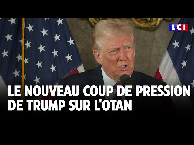 ⁣Le nouveau coup de pression de Trump sur l'OTAN｜LCI