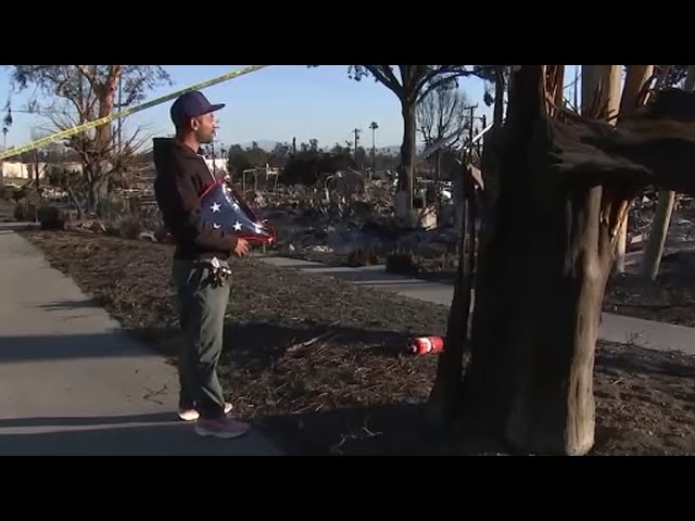 ⁣"How much stronger do I have to be?": Man loses home to the Eaton Fire month after losing 