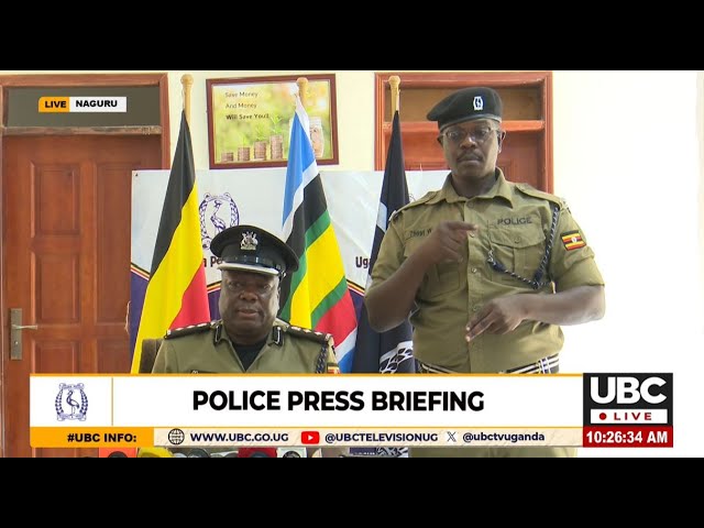 ⁣POLICE PRESS BRIEFING: POLICE CONTINUES WITH INVESTIGATIONS ON VARIOUS CRIMES IN MANY COMMUNITIES