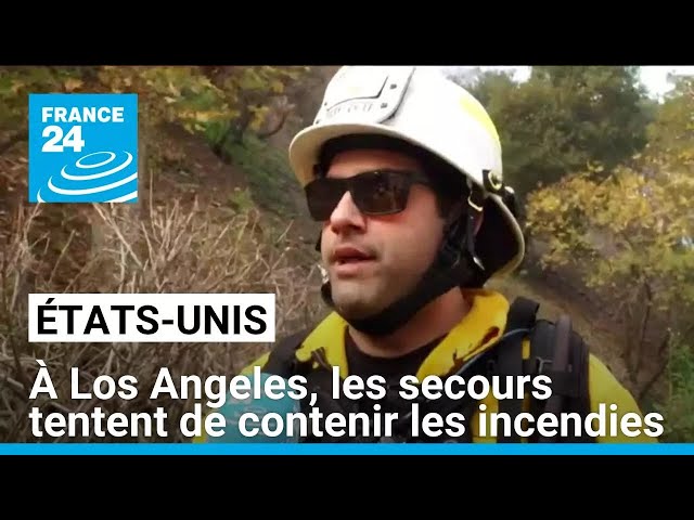 ⁣À Los Angeles, les secours tentent désespérément de contenir les incendies • FRANCE 24