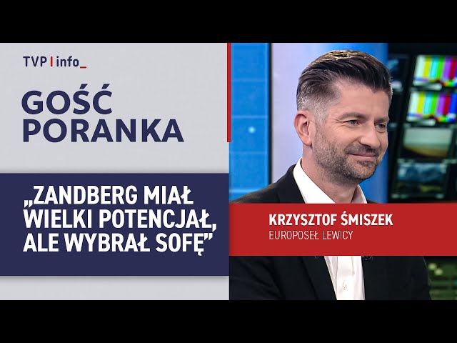 ⁣Krzysztof Śmiszek: Zandberg mial wielki potencjał, ale wybrał sofę | GOŚĆ PORANKA