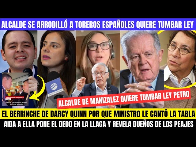 ⁣ALCALDE QUIERE TUMBAR LEY "NO MAS OLÉ".A DARCY QUINN LA PELAR0N EN VIVO.AIDA AVELLA DESTAP