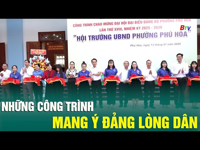 ⁣Những công trình mang ý Đảng lòng dân