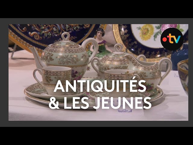 ⁣Le salon des antiquités d'Angoulême séduit une clientèle rajeunie