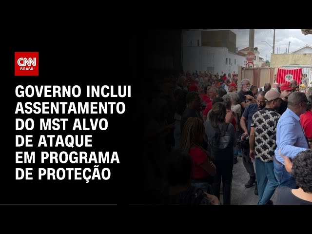 ⁣Governo inclui assentamento do MST alvo de ataque em programa de proteção | CNN NOVO DIA