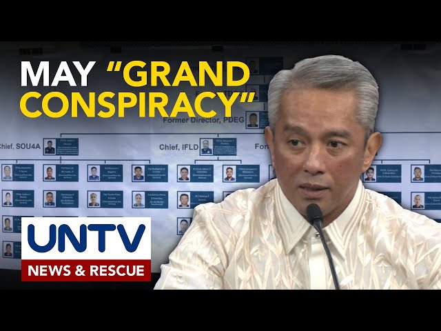 ⁣DILG, naniniwalang may “grand conspiracy” sa PNP kasunod ng paghahain ng kaso vs. 30 pulis