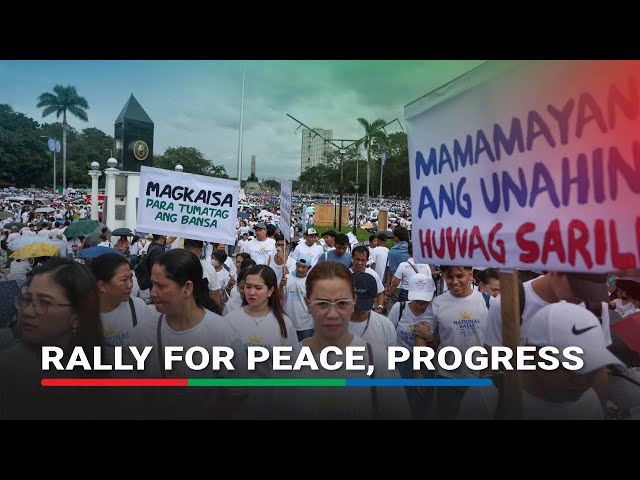 ⁣Iglesia ni Cristo rally pushes for 'peace, progress'