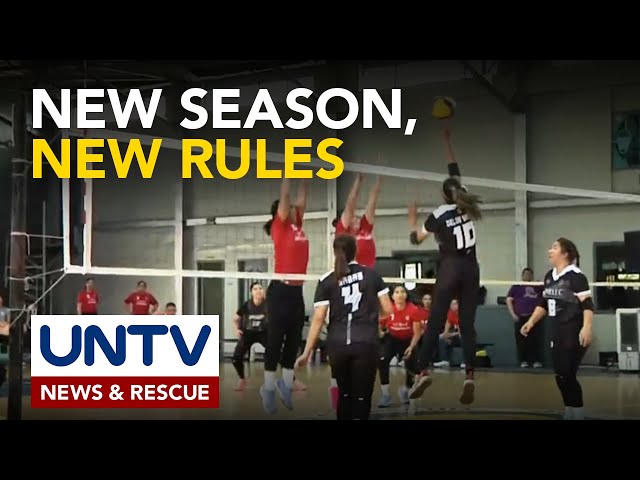 ⁣Pre-Season games, idinaos para sa pagbubukas ng UNTV Volleyball League Season 3 Sa February 9