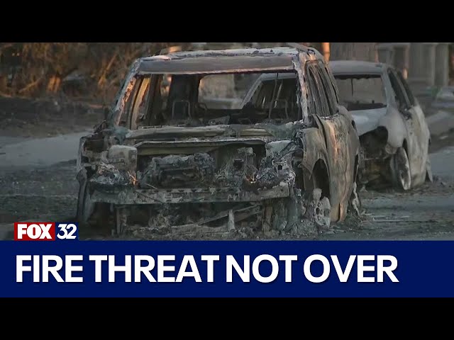 ⁣Red Flag Warning prompts fears of more wildfires in Los Angeles area