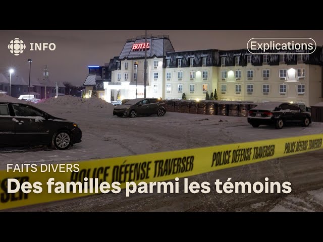 ⁣Un homme blessé par balles dans le stationnement d’un hôtel à Lévis