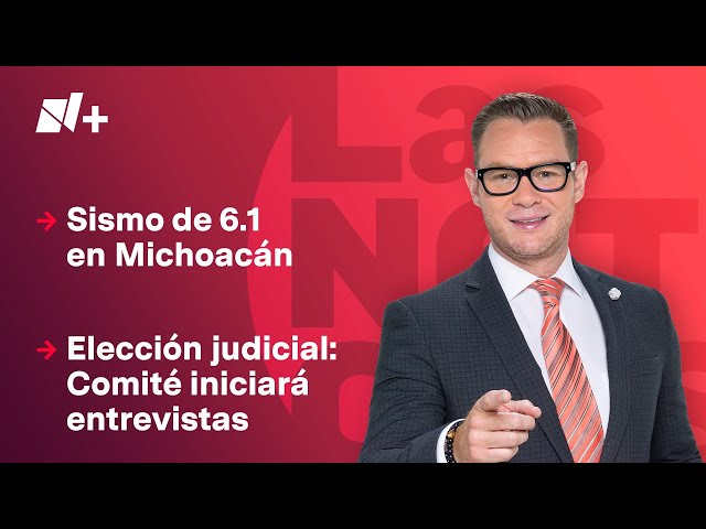 ⁣Afectaciones tras sismo de 6.1 en Michoacán | Las Noticias - 13 de enero de 2025