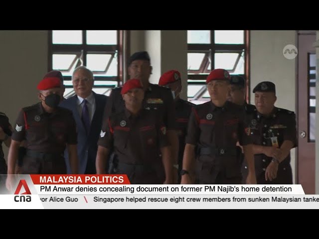 ⁣Malaysia seeks gag order on former PM Najib's bid for house arrest