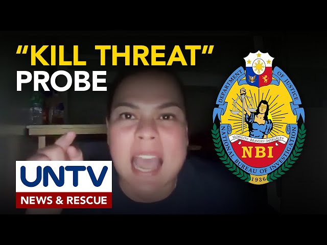 ⁣NBI probe sa umano’y 'kill threat’ ni VP Sara kay PBBM, pag-aaralan ng National Prosecution Ser