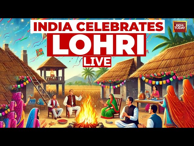 ⁣Lohri Celebration LIVE |  Punjab Celebrates Lohri In Full Swing | India Today LIVE