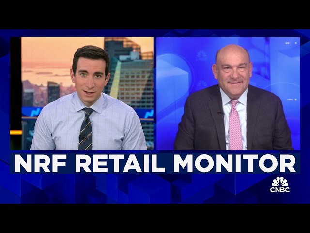 ⁣Consumer spending surges in December: CNBC/NRF Retail Monitor